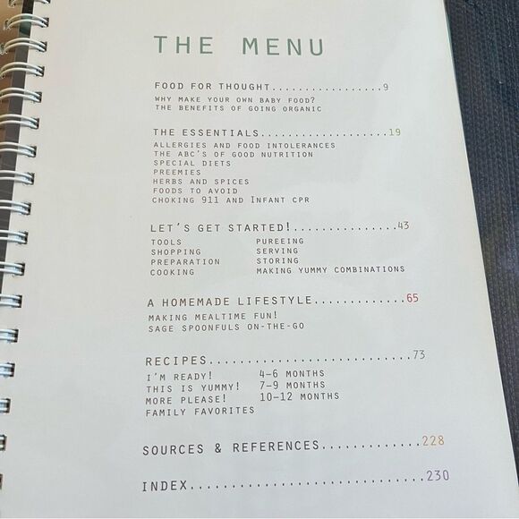 Sage Spoonfuls Simple Recipes, Healthy Meals & Happy Babies Book + Pocket Guide - Picture 6 of 7